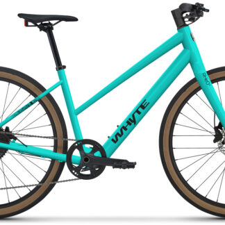 Whyte 2024 RHeO 2 ST Electric Hybrid Bike EXTRA SMALL Gloss Turquoise
