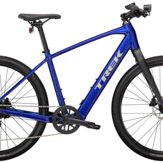 Trek 2023 Dual Sport+ 2 Electric Hybrid Bike XL - 27.5 WHEEL HEX BLUE