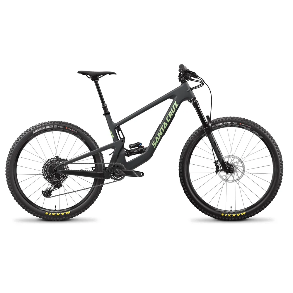 Santa Cruz Bronson C R MX Mountain Bike 2023 Matte Black