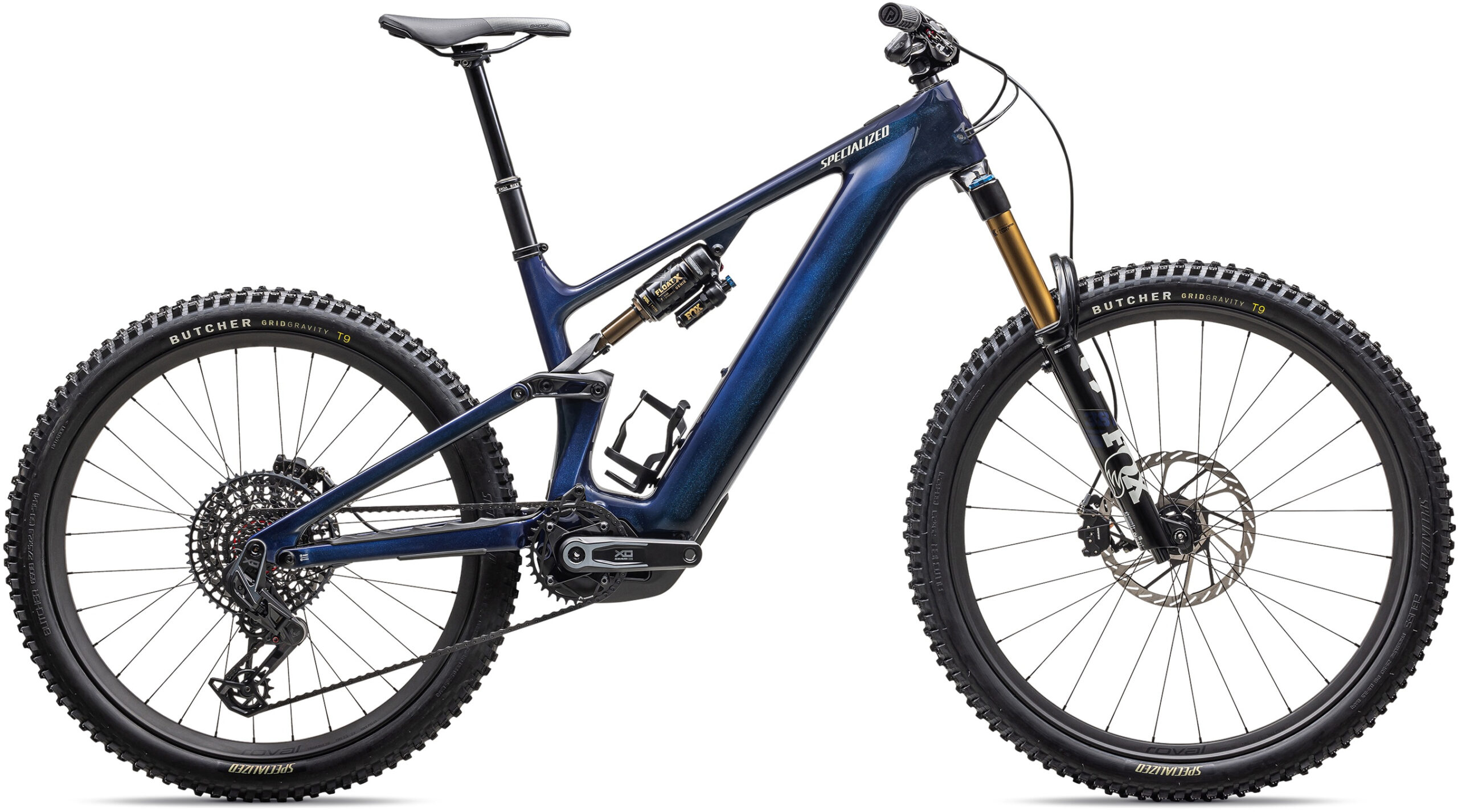 Specialized 2026 Turbo Levo 4 Pro Electric Full Suspension Mountain Bike S3 GLOSS BLUE ONYX / DARK NAVY / BIRCH - Cycles UK